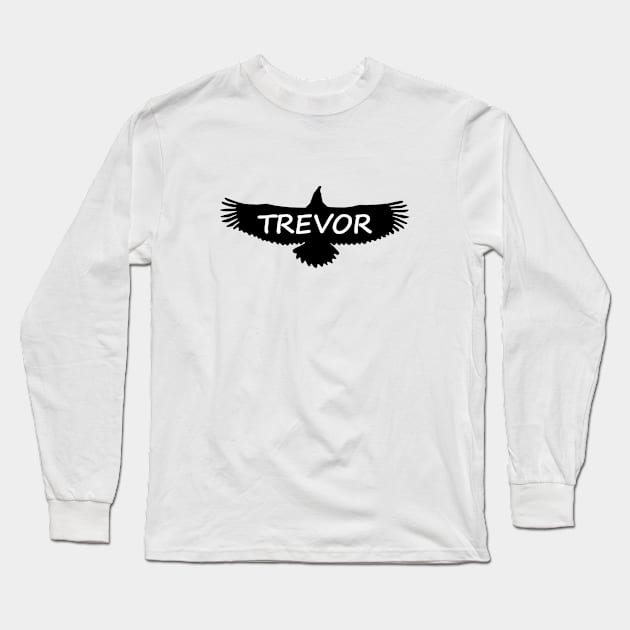 Trevor Eagle Long Sleeve T-Shirt by gulden